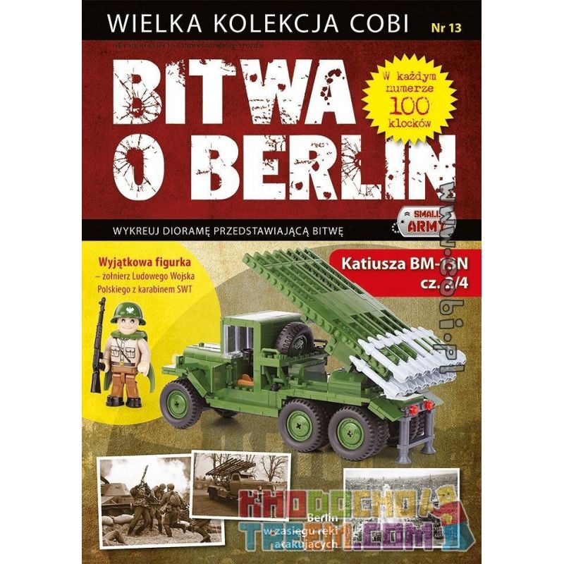 COBI WD-5561 5561 WD5561 WD-5562 5562 WD5562 WD-5563 5563 WD5563 WD-5564 5564 WD5564 Xếp hình kiểu Lego MILITARY ARMY Katyusha BM-13N - Battle Of Berlin No. 12 13 14 15 Katyusha BM-13N-Battle Of Berli COBI WD-5561 5561 WD5561 WD-5562 5562 WD5562 WD-5563 5563 WD5563 WD-5564 5564 WD5564 Xếp hình kiểu Lego MILITARY ARMY Katyusha BM-13N - Battle Of Berlin No. 12 13 14 15 Katyusha BM-13N-Battle Of Berli