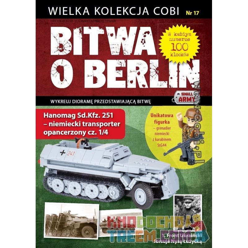 COBI WD-5567 5567 WD5567 WD-5566 5566 WD5566 WD-5567 5567 WD5567 WD-5568 5568 WD5568 WD-5569 5569 WD5569 Xếp hình kiểu Lego MILITARY ARMY Hanomag Sd.Kfz. 251 - Battle Of Berlin No. 17 18 19 20 SdKfz 2 COBI WD-5567 5567 WD5567 WD-5566 5566 WD5566 WD-5567 5567 WD5567 WD-5568 5568 WD5568 WD-5569 5569 WD5569 Xếp hình kiểu Lego MILITARY ARMY Hanomag Sd.Kfz. 251 - Battle Of Berlin No. 17 18 19 20 SdKfz 2