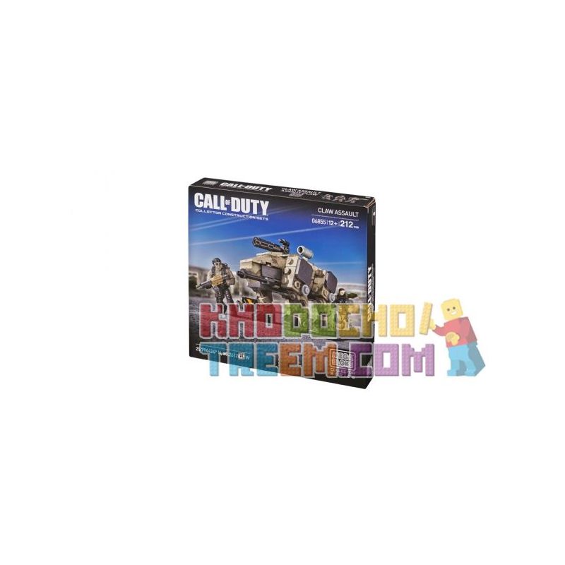 MEGA BLOKS 6855 Xếp hình kiểu Lego CALL OF DUTY CLAW Assault Call-of-duty CLAW Attack CLAW Tấn Công 212 khối MEGA BLOKS 6855 Xếp hình kiểu Lego CALL OF DUTY CLAW Assault Call-of-duty CLAW Attack CLAW Tấn Công 212 khối