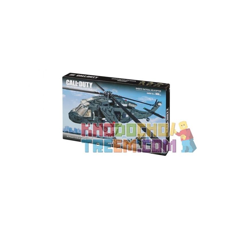 MEGA BLOKS 6858 Xếp hình kiểu Lego CALL OF DUTY Ghosts Tactical Helicopter Call-of-duty Ghost Tactical Helicopter Trực Thăng Chiến Thuật Ma 968 khối MEGA BLOKS 6858 Xếp hình kiểu Lego CALL OF DUTY Ghosts Tactical Helicopter Call-of-duty Ghost Tactical Helicopter Trực Thăng Chiến Thuật Ma 968 khối