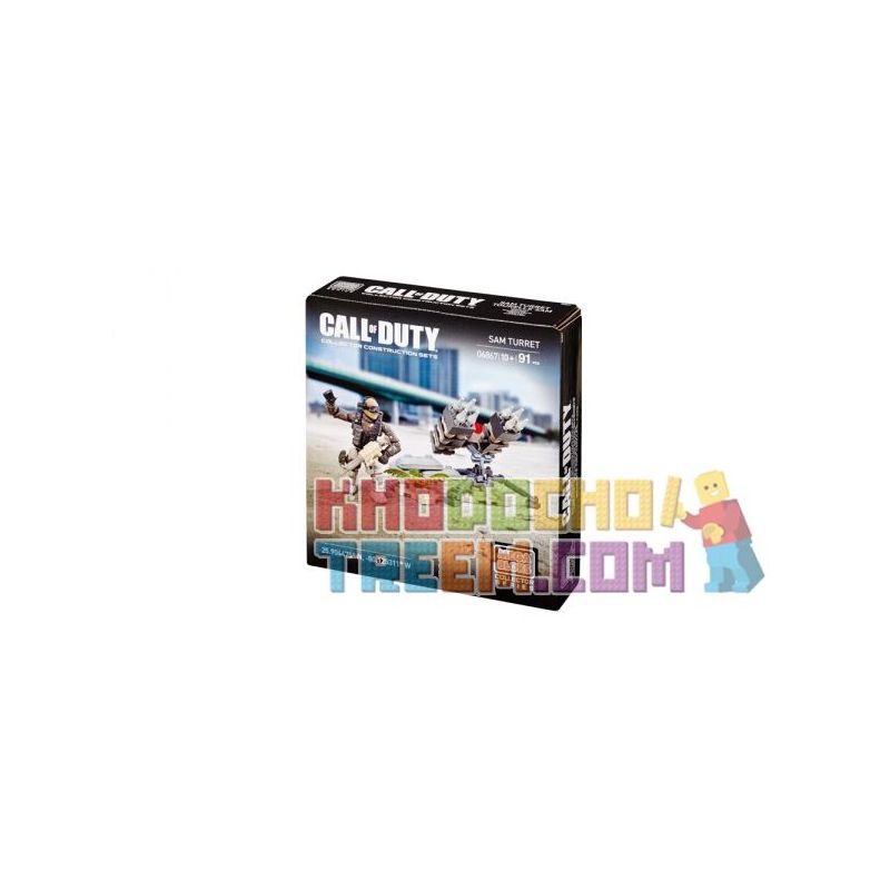 MEGA BLOKS 6867 Xếp hình kiểu Lego CALL OF DUTY Call-of-duty SAM Turret Tháp Pháo SAM 91 khối MEGA BLOKS 6867 Xếp hình kiểu Lego CALL OF DUTY Call-of-duty SAM Turret Tháp Pháo SAM 91 khối