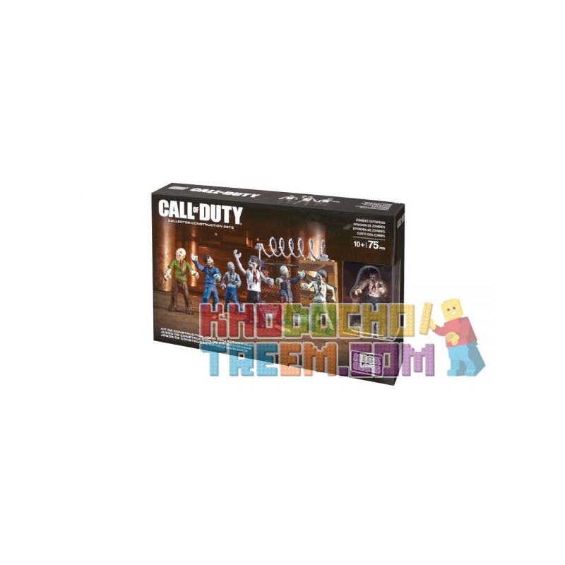 MEGA BLOKS CNF15 Xếp hình kiểu Lego CALL OF DUTY Zombies Outbreak Call-of-duty Zombie Outbreak Zombie Bùng Phát 75 khối MEGA BLOKS CNF15 Xếp hình kiểu Lego CALL OF DUTY Zombies Outbreak Call-of-duty Zombie Outbreak Zombie Bùng Phát 75 khối