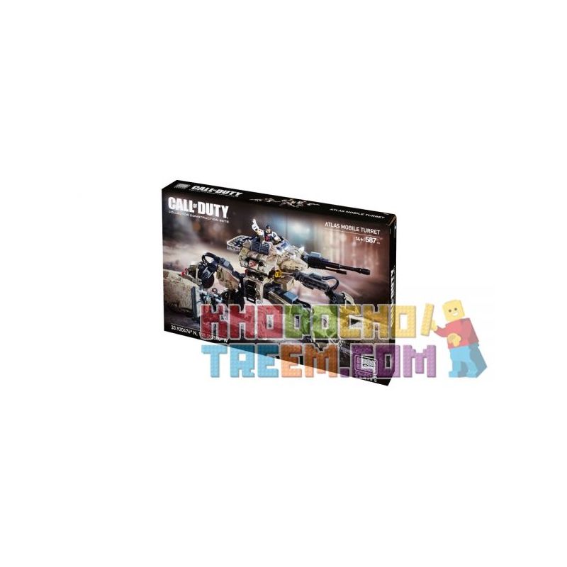 MEGA BLOKS CNG85 Xếp hình kiểu Lego CALL OF DUTY Call-of-duty Atlas Mobile Turret Tháp Pháo Di động Atlas 587 khối MEGA BLOKS CNG85 Xếp hình kiểu Lego CALL OF DUTY Call-of-duty Atlas Mobile Turret Tháp Pháo Di động Atlas 587 khối