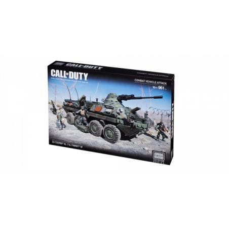 MEGA BLOKS CNG87 non  TẤN CÔNG XE TĂNG bộ đồ chơi xếp lắp ráp ghép mô hình Call Of Duty COMBAT VEHICLE ATTACK 961 khối
