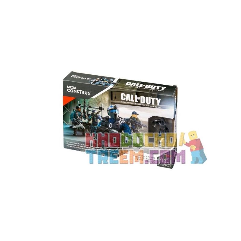 MEGA BLOKS FDY74 non Lego BÃI ĐÁP bộ đồ chơi xếp lắp ráp ghép mô hình Call Of Duty SURFACE TROOPS 118 khối