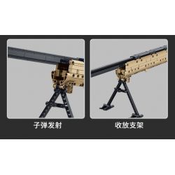 PanlosBrick 670002 Panlos Brick 670002 non  SÚNG TRƯỜNG M24 bộ đồ chơi xếp lắp ráp ghép mô hình Military Army SNIPER RIFLE Quân Sự Bộ Đội 1086 khối