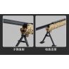 PanlosBrick 670002 Panlos Brick 670002 non  SÚNG TRƯỜNG M24 bộ đồ chơi xếp lắp ráp ghép mô hình Military Army SNIPER RIFLE Quân Sự Bộ Đội 1086 khối
