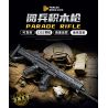 PanlosBrick 670008 Panlos Brick 670008 non  SÚNG DIỄU HÀNH bộ đồ chơi xếp lắp ráp ghép mô hình Military Army PARADE RIFLE Quân Sự Bộ Đội 1352 khối