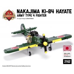 BRICKMANIA 2162 Xếp hình kiểu Lego MILITARY ARMY Nakajima Ki-84 Hayate - Army Type 4 Fighter Zhongdao Ki-84 "blast - Japan Army Four Fighter Nakajima Ki-84 "Hayate-Máy Bay Chiến đấu Tứ Quân Nhật Bản 4