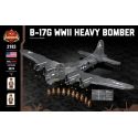 BRICKMANIA 2183 non Lego MÁY BAY NÉM BOM HẠNG NẶNG B-17G-THẾ CHIẾN II bộ đồ chơi xếp lắp ráp ghép mô hình Military Army B-17G WWII HEAVY BOMBER Quân Sự Bộ Đội 3074 khối