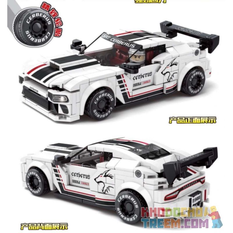 LEYI 31016 Xếp hình kiểu Lego RACING Passion Car War Horse Back Ngựa ...