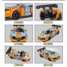LEYI 31018 non  SUN GOD BACK. bộ đồ chơi xếp lắp ráp ghép mô hình Racing Cuộc Đua 325 khối