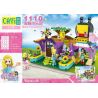 CAYI 1110 non  THIÊN ĐƯỜNG ONG bộ đồ chơi xếp lắp ráp ghép mô hình Sweet Heart SUMMER SWEET HEART BEE PARADISE Những Cô Gái Ngọt Ngào 391 khối