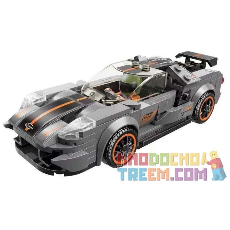 Enlighten 14014 Qman 14014 KEEPPLEY 14014 Xếp hình kiểu Lego MINECITY My City Ferd GT-40 197 khối Enlighten 14014 Qman 14014 KEEPPLEY 14014 Xếp hình kiểu Lego MINECITY My City Ferd GT-40 197 khối