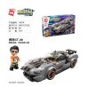 Enlighten 14014 Qman 14014 non  THÀNH PHỐ CỦA TÔI FETT GT-40 bộ đồ chơi xếp lắp ráp ghép mô hình Minecity Thành Phố Mỏ 197 khối