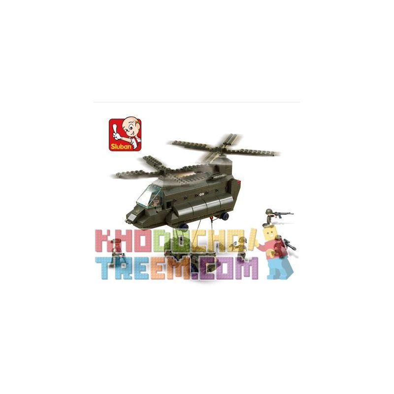SLUBAN M38-B6600 B6600 6600 M38B6600 38-B6600 Xếp hình kiểu Lego LAND FORCES 2 Army Supplerant Transport Plane Máy Bay Vận Tải Chinook 370 khối SLUBAN M38-B6600 B6600 6600 M38B6600 38-B6600 Xếp hình kiểu Lego LAND FORCES 2 Army Supplerant Transport Plane Máy Bay Vận Tải Chinook 370 khối