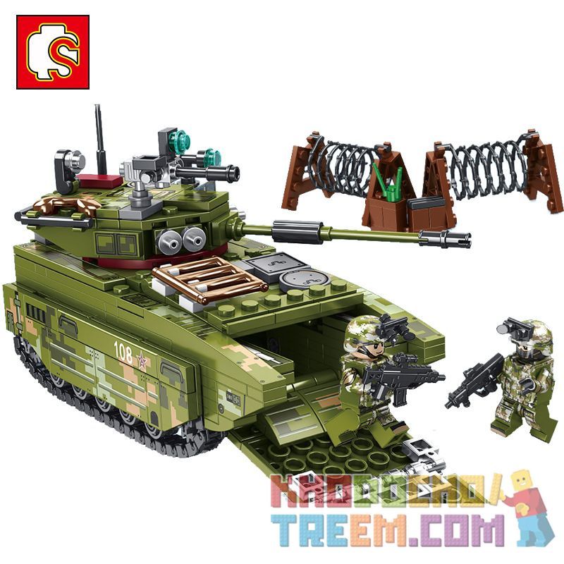 SEMBO 105564 non  XE TẤN CÔNG ĐỔ BỘ ZTD-05 bộ đồ chơi xếp lắp ráp ghép mô hình Iron Blood Heavy Equipment Đặc Nhiệm Máu Và Sắt 413 khối SEMBO 105564 non  XE TẤN CÔNG ĐỔ BỘ ZTD-05 bộ đồ chơi xếp lắp ráp ghép mô hình Iron Blood Heavy Equipment Đặc Nhiệm Máu Và Sắt 413 khối