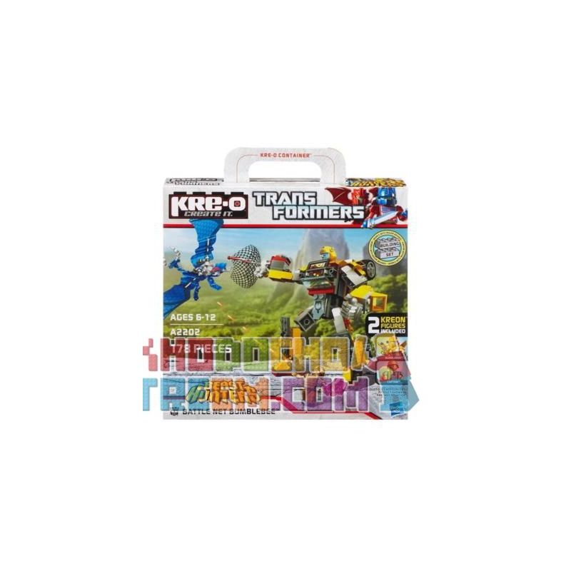 KRE-O A2202 2202 non Lego BATTLE NET. bộ đồ chơi xếp lắp ráp ghép mô hình Movie & Game BATTLE NET BUMBLEBEE SET Phim Và Trò Chơi 178 khối