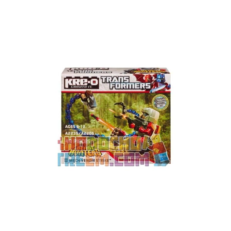 KRE-O A2235 2235 Xếp hình kiểu Lego Mech Venom Strike Set Poisoning Machine Armor Attack Máy độc Tấn Công áo Giáp 49 khối KRE-O A2235 2235 Xếp hình kiểu Lego Mech Venom Strike Set Poisoning Machine Armor Attack Máy độc Tấn Công áo Giáp 49 khối