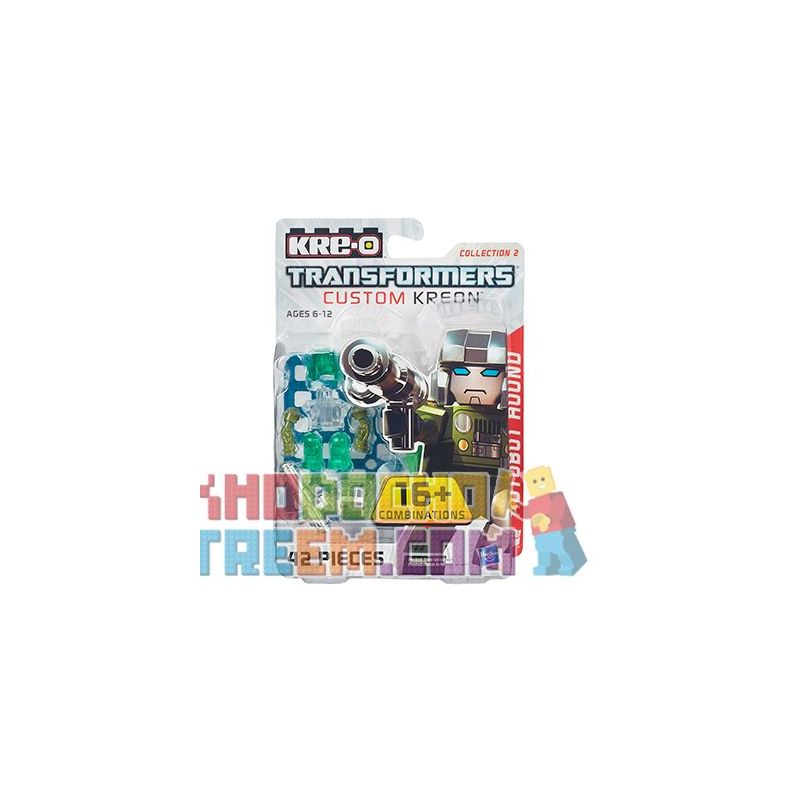 KRE-O A7317 7317 non Lego TRÌNH KIỂM TRA CẤU HÌNH NHỎ KREON TÙY CHỈNH bộ đồ chơi xếp lắp ráp ghép mô hình Collectable Minifigures CUSTOM KREON AUTOBOT HOUND SET Búp Bê Sưu Tầm 42 khối