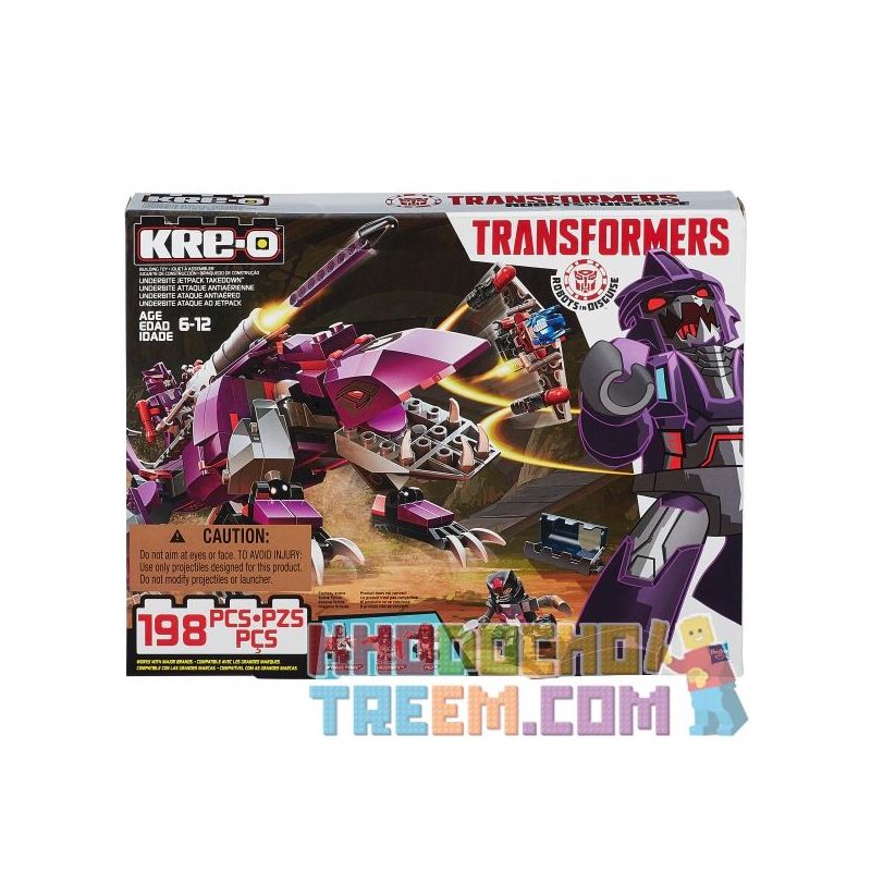 KRE-O B0950 0950 Xếp hình kiểu Lego Underbite Jetpack Takedown Set Virtue Shot Down The Jet Backpack Răng Bắn Rơi Jetpack 198 khối KRE-O B0950 0950 Xếp hình kiểu Lego Underbite Jetpack Takedown Set Virtue Shot Down The Jet Backpack Răng Bắn Rơi Jetpack 198 khối