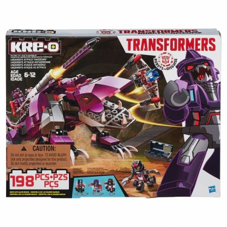 KRE-O B0950 0950 non  RĂNG BẮN RƠI JETPACK bộ đồ chơi xếp lắp ráp ghép mô hình Movie & Game UNDERBITE JETPACK TAKEDOWN SET Phim Và Trò Chơi 198 khối