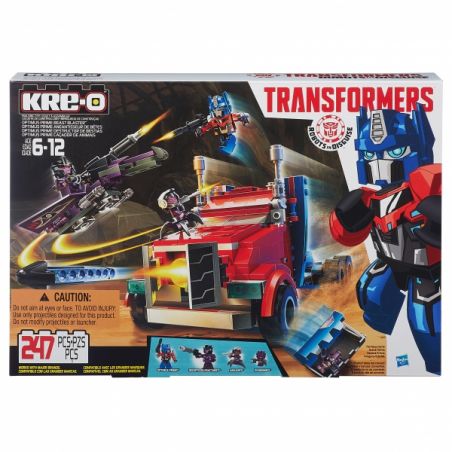 KRE-O B0951 0951 non  OPTIMUS. bộ đồ chơi xếp lắp ráp ghép mô hình Movie & Game OPTIMUS PRIME BEAST BLASTER Phim Và Trò Chơi 247 khối