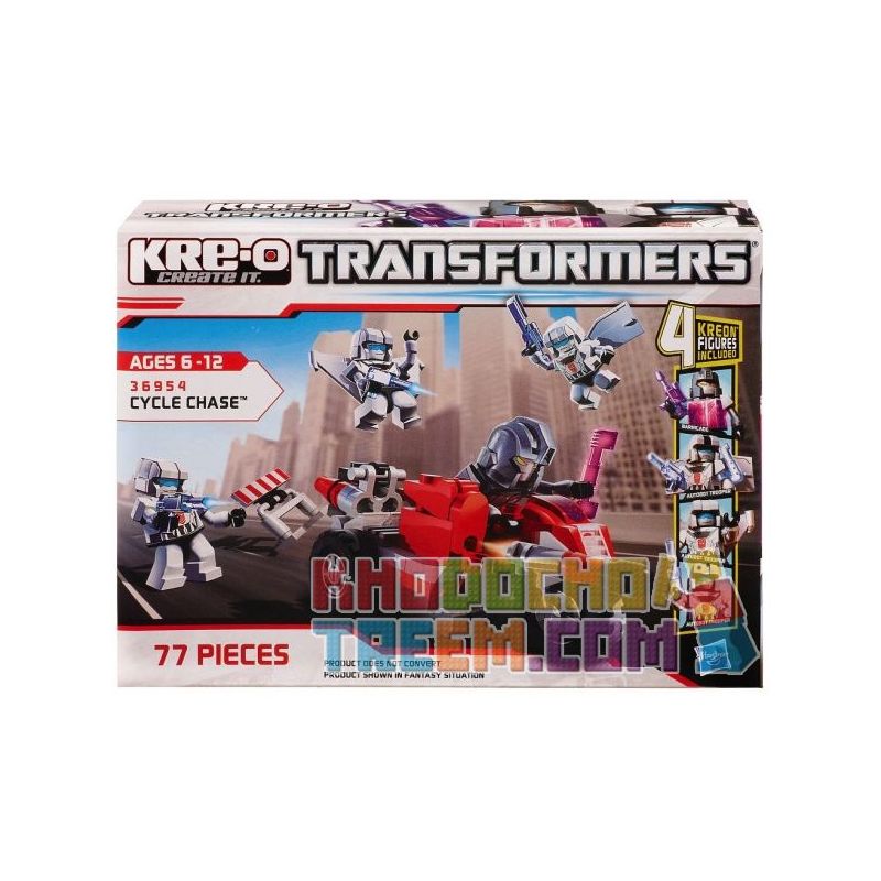 KRE-O 36954 Xếp hình kiểu Lego MOTO Motorcycle Chase Mô Tô Rượt đuổi 77 khối KRE-O 36954 Xếp hình kiểu Lego MOTO Motorcycle Chase Mô Tô Rượt đuổi 77 khối