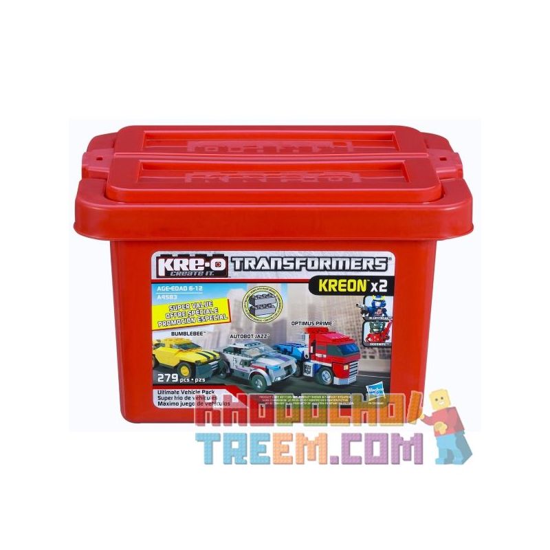 KRE-O A4583 4583 Xếp hình kiểu Lego Ultimate Vehicle Pack Ultimate Vehicle Bag Gói Phương Tiện Tối ưu 279 khối KRE-O A4583 4583 Xếp hình kiểu Lego Ultimate Vehicle Pack Ultimate Vehicle Bag Gói Phương Tiện Tối ưu 279 khối