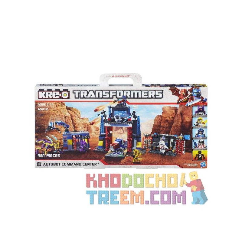 KRE-O A5412 5412 Xếp hình kiểu Lego Autobot Command Center Carman Command Center Trung Tâm Chỉ Huy Autobot 461 khối KRE-O A5412 5412 Xếp hình kiểu Lego Autobot Command Center Carman Command Center Trung Tâm Chỉ Huy Autobot 461 khối