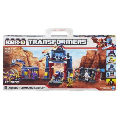KRE-O A5412 5412 non  TRUNG TÂM CHỈ HUY AUTOBOT bộ đồ chơi xếp lắp ráp ghép mô hình Movie & Game AUTOBOT COMMAND CENTER Phim Và Trò Chơi 461 khối