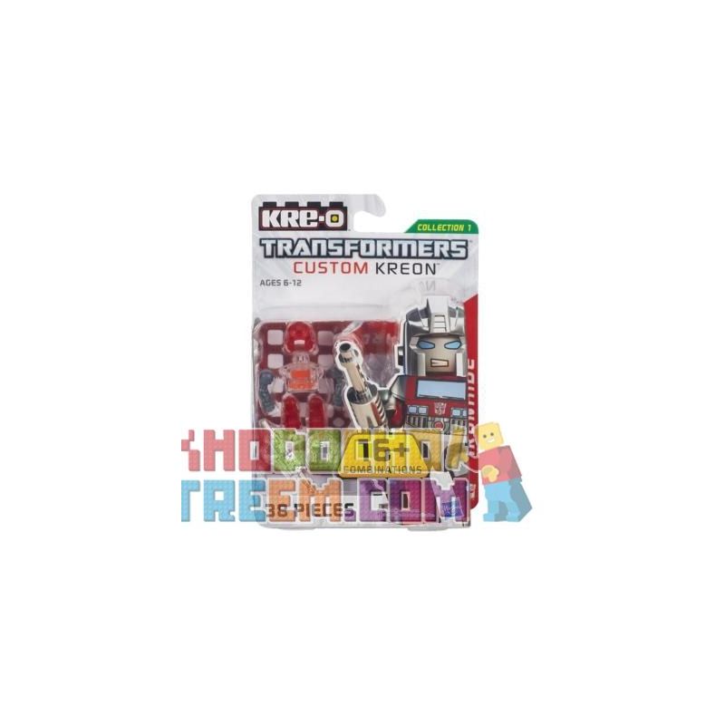 KRE-O A6086 6086 non Lego KRE-O TRANSFORMERS NGƯỜI TÙY CHỈNH bộ đồ chơi xếp lắp ráp ghép mô hình KRE-O TRANSFORMERS CUSTOM KREON IRONHIDE SET Robot Đại Chiến Người Máy Biến Hình 38 khối