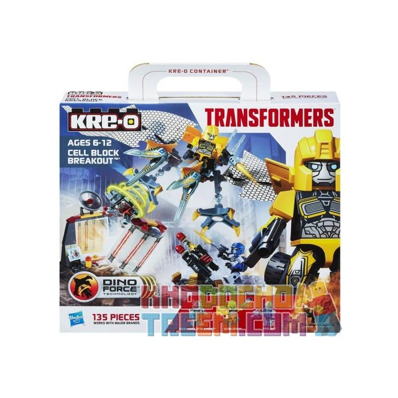 KRE-O A6951 6951 Xếp hình kiểu Lego Cell Block Breakout Bake-up Đột Phá Tế Bào 135 khối KRE-O A6951 6951 Xếp hình kiểu Lego Cell Block Breakout Bake-up Đột Phá Tế Bào 135 khối