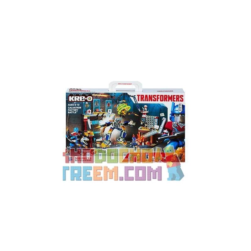 KRE-O A6952 6952 Xếp hình kiểu Lego FACTORY Galvatron Factory Battle Set Attacking The Battle Of Tiangong Factory Tấn Công Nhà Máy Tiangong 388 khối KRE-O A6952 6952 Xếp hình kiểu Lego FACTORY Galvatron Factory Battle Set Attacking The Battle Of Tiangong Factory Tấn Công Nhà Máy Tiangong 388 khối