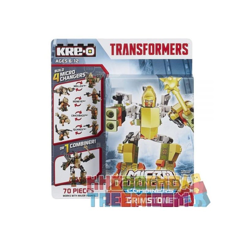 KRE-O A7827 7827 Xếp hình kiểu Lego Grimstone Bronter Đá Cứng 100 khối KRE-O A7827 7827 Xếp hình kiểu Lego Grimstone Bronter Đá Cứng 100 khối