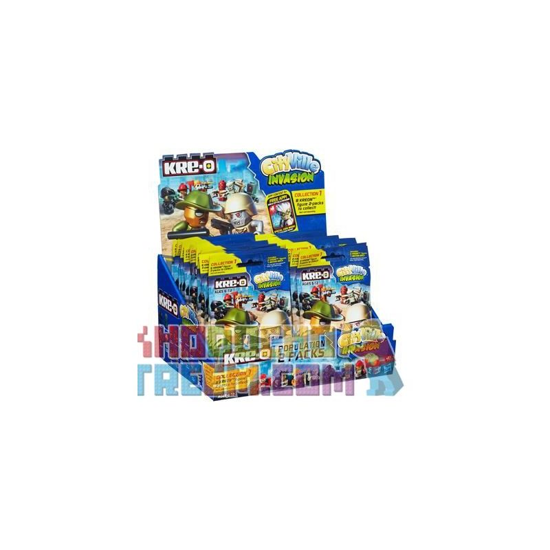 KRE-O A3244 3244 K0171 0171 Xếp hình kiểu Lego Population 2-Pack Star City Man Túi Minifigure KRE-O A3244 3244 K0171 0171 Xếp hình kiểu Lego Population 2-Pack Star City Man Túi Minifigure