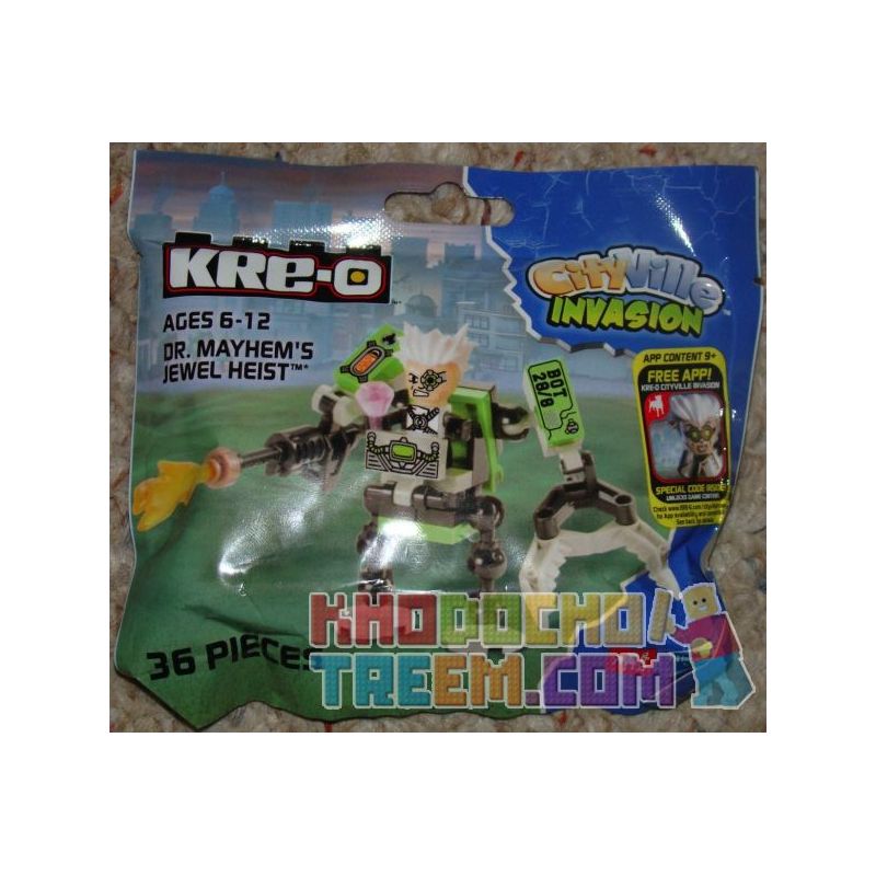 KRE-O A5839 5839 Xếp hình kiểu Lego DC COMICS SUPER HEROES Dr. Mayhem's Jewel Heist (SDCC2013 Exclusive) Dr. Mayhematic Jewelry (SDCC2013 Exclusive) Vụ Cướp Trang Sức Của Tiến Sĩ Mayhem (Độc Quyền SDC KRE-O A5839 5839 Xếp hình kiểu Lego DC COMICS SUPER HEROES Dr. Mayhem's Jewel Heist (SDCC2013 Exclusive) Dr. Mayhematic Jewelry (SDCC2013 Exclusive) Vụ Cướp Trang Sức Của Tiến Sĩ Mayhem (Độc Quyền SDC