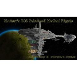 MouldKing 21001 Mould King 21001 REBRICKABLE MOC-5083 5083 MOC5083 non  KHINH HẠM Y TẾ NEBULA-B bộ đồ chơi xếp lắp ráp ghép mô hình Star Wars MORTESV'S UCS NEBULON-B MEDICAL FRIGATE Chiến Tranh Giữa Các Vì Sao 5724 khối