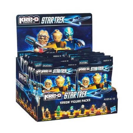 KRE-O A3134 3134 K0167 0167 non  GÓI NHÂN VẬT NHỎ STAR TREK SERIES 1 (NGẪU NHIÊN) bộ đồ chơi xếp lắp ráp ghép mô hình Movie & Game SERIES 1 KREON FIGURE PACK {RANDOM} Phim Và Trò Chơi 2 khối