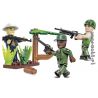 COBI 2038 non  CHIẾN TRANH VIỆT NAM bộ đồ chơi xếp lắp ráp ghép mô hình Military Army VIETNAM WAR Quân Sự Bộ Đội 26 khối