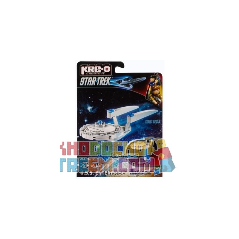 KRE-O A3368 3368 Xếp hình kiểu Lego U.S.S. Enterprise Construction Set U.s.s. Enterprise Number Số Doanh Nghiệp U.S.S. 39 khối KRE-O A3368 3368 Xếp hình kiểu Lego U.S.S. Enterprise Construction Set U.s.s. Enterprise Number Số Doanh Nghiệp U.S.S. 39 khối