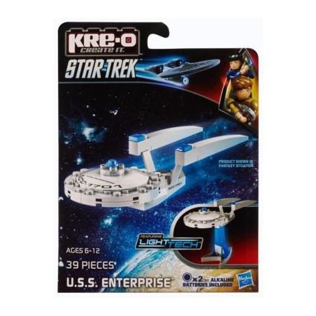 KRE-O A3368 3368 non  SỐ DOANH NGHIỆP U.S.S. bộ đồ chơi xếp lắp ráp ghép mô hình Movie & Game U.S.S. ENTERPRISE CONSTRUCTION SET Phim Và Trò Chơi 39 khối