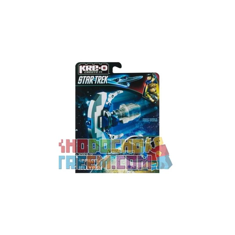 KRE-O A3371 3371 Xếp hình kiểu Lego Jellyfish Construction Set Jellyfish Spacecraft Tàu Vũ Trụ Sứa 42 khối KRE-O A3371 3371 Xếp hình kiểu Lego Jellyfish Construction Set Jellyfish Spacecraft Tàu Vũ Trụ Sứa 42 khối