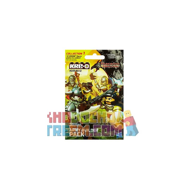 KRE-O A6735 6735 Xếp hình kiểu Lego GAMES Army Builder Pack {Blind Pack} Dragon And Dungeon Military Build Bag (blind Bag) Gói Xây Dựng Quân đội (Gói Mù) KRE-O A6735 6735 Xếp hình kiểu Lego GAMES Army Builder Pack {Blind Pack} Dragon And Dungeon Military Build Bag (blind Bag) Gói Xây Dựng Quân đội (Gói Mù)