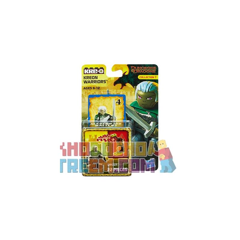KRE-O A7710 7710 Xếp hình kiểu Lego GAMES Drizzt Dragon And Dungeon Drizz. 22 khối KRE-O A7710 7710 Xếp hình kiểu Lego GAMES Drizzt Dragon And Dungeon Drizz. 22 khối
