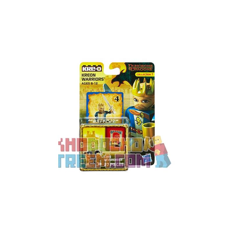 KRE-O A7712 7712 Xếp hình kiểu Lego GAMES Dragon And Dungeon Lord Neveremember Lord Neveremember. 27 khối KRE-O A7712 7712 Xếp hình kiểu Lego GAMES Dragon And Dungeon Lord Neveremember Lord Neveremember. 27 khối