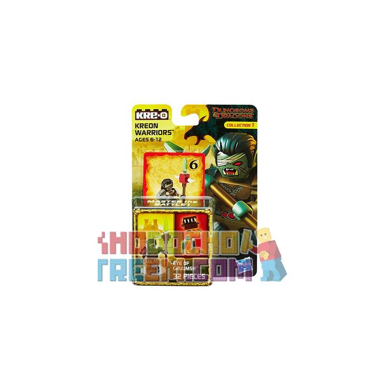 KRE-O A7714 7714 Xếp hình kiểu Lego GAMES Eye Of Gruumsh Dragon And Dungeon Kirrog's Eyes Mắt Của Kilrogg 32 khối KRE-O A7714 7714 Xếp hình kiểu Lego GAMES Eye Of Gruumsh Dragon And Dungeon Kirrog's Eyes Mắt Của Kilrogg 32 khối