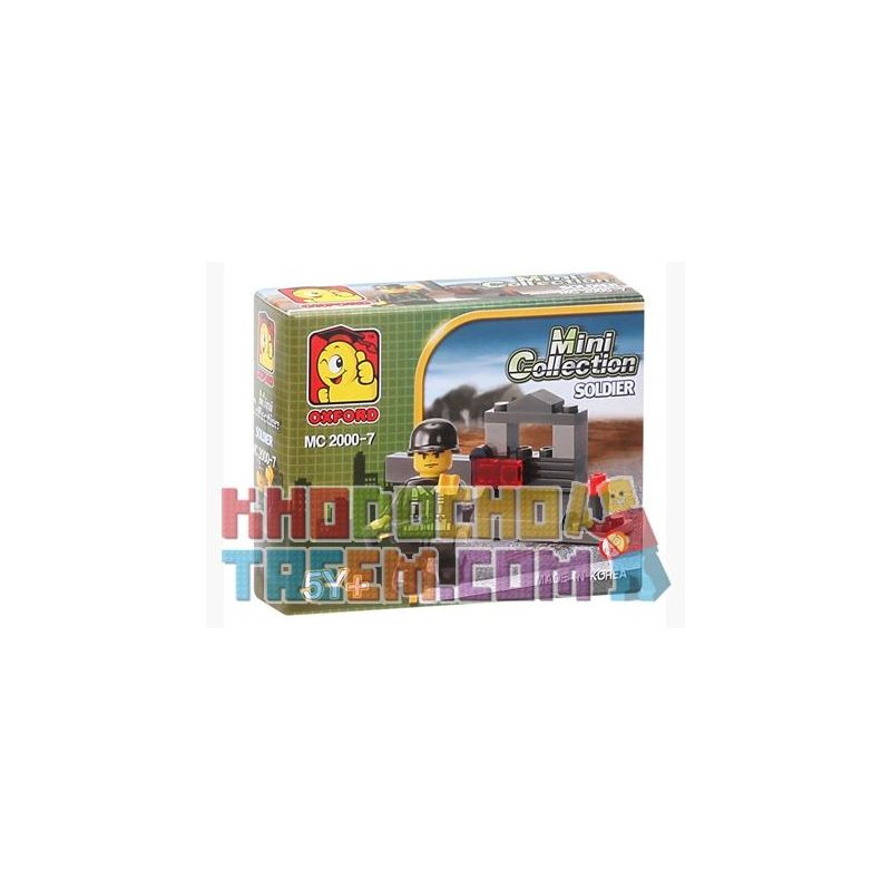 OXFORD MC2000-7 2000-7 Xếp hình kiểu Lego MILITARY ARMY Soldier Lính OXFORD MC2000-7 2000-7 Xếp hình kiểu Lego MILITARY ARMY Soldier Lính