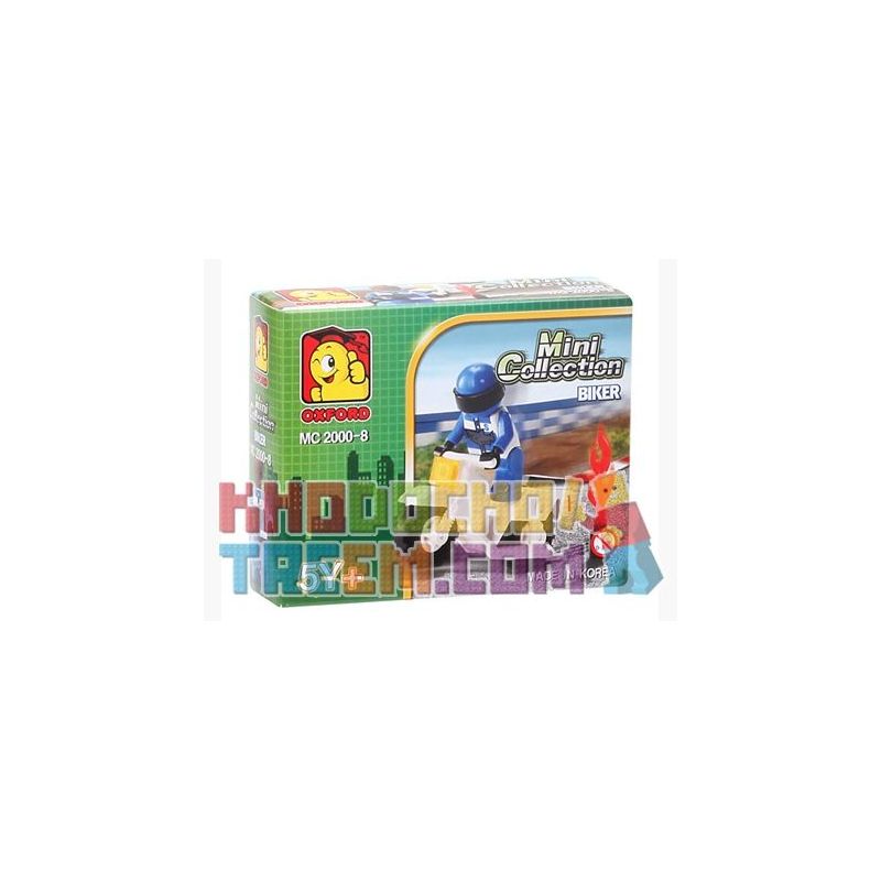 OXFORD MC2000-8 2000-8 Xếp hình kiểu Lego CITY Biker Motorcycle Người đi Mô Tô OXFORD MC2000-8 2000-8 Xếp hình kiểu Lego CITY Biker Motorcycle Người đi Mô Tô