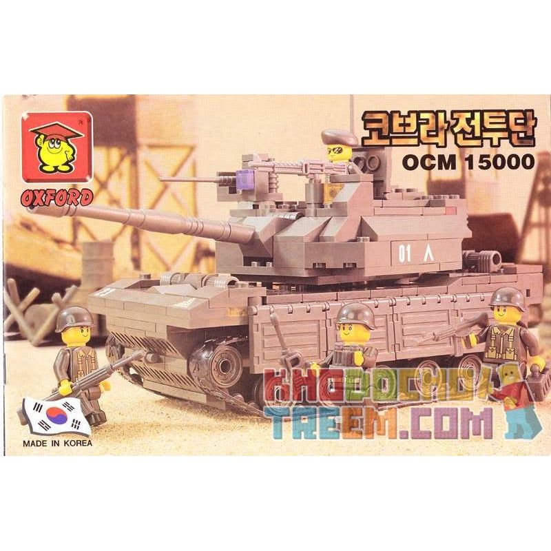 OXFORD OCM15000 15000 SLUBAN 6500 Xếp hình kiểu Lego MILITARY ARMY K1A1 Tank Korean M1A1 Tank Xe Tăng M1A1 Của Hàn Quốc OXFORD OCM15000 15000 SLUBAN 6500 Xếp hình kiểu Lego MILITARY ARMY K1A1 Tank Korean M1A1 Tank Xe Tăng M1A1 Của Hàn Quốc